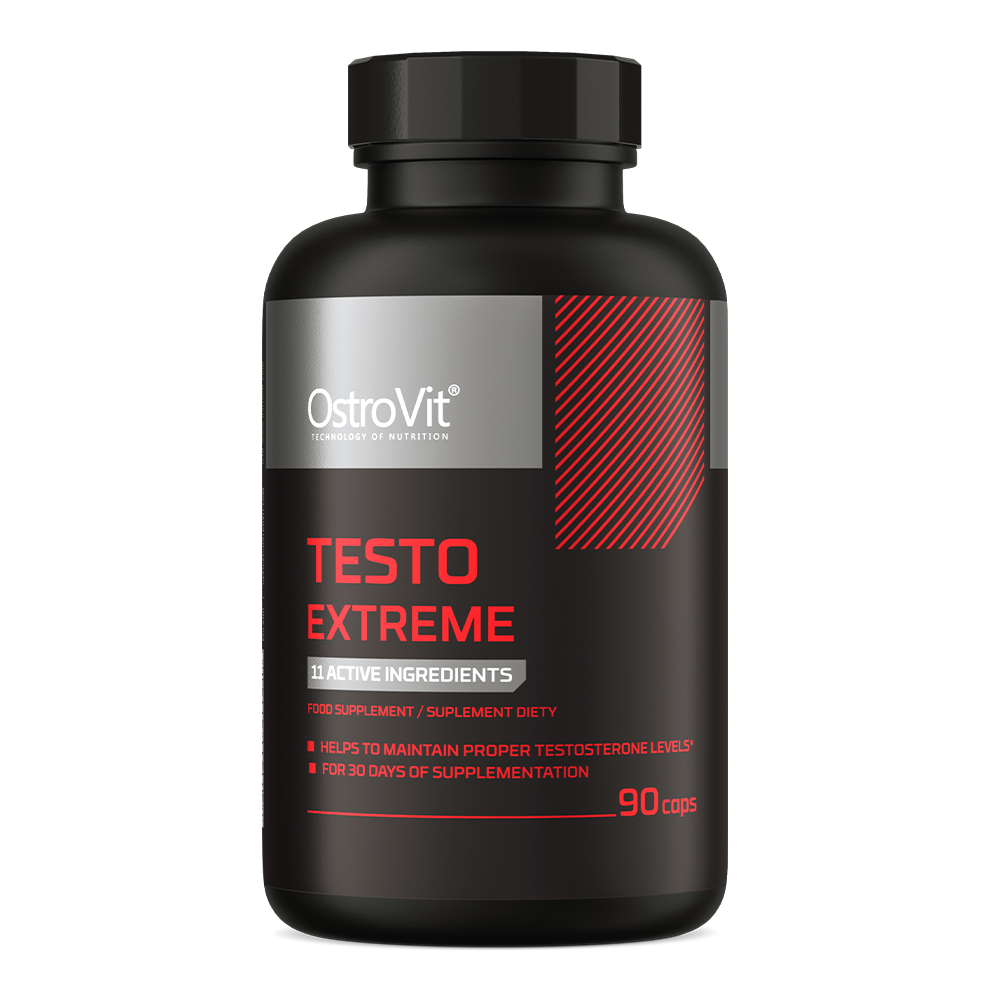 OstroVit Testo Extreme 90 capsules kaina
