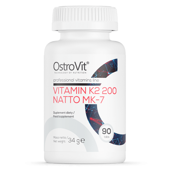 Price of OstroVit Vitamin K2 200 Natto MK-7 90 tabs