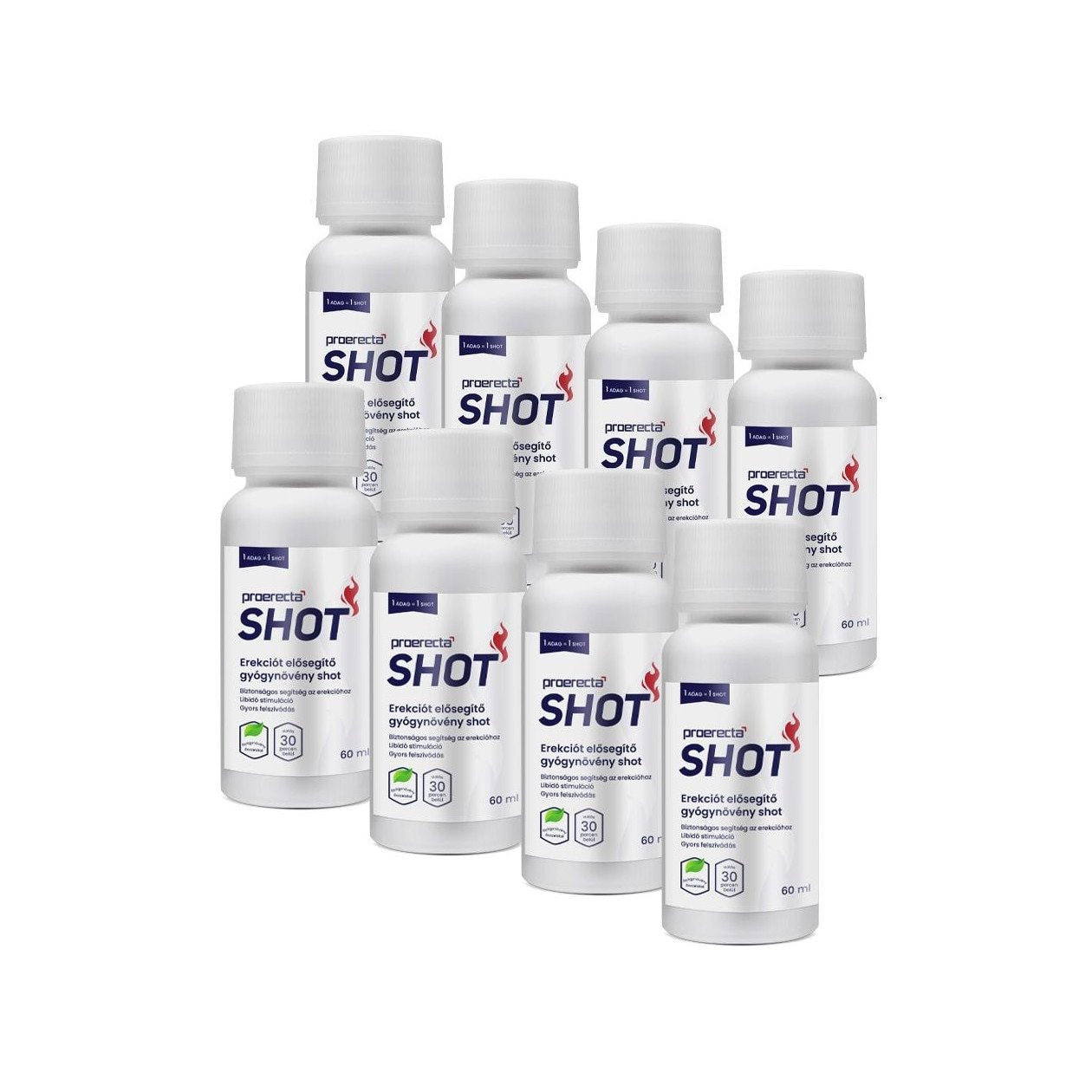 Proerecta Shot 8 x 60 ml bottles