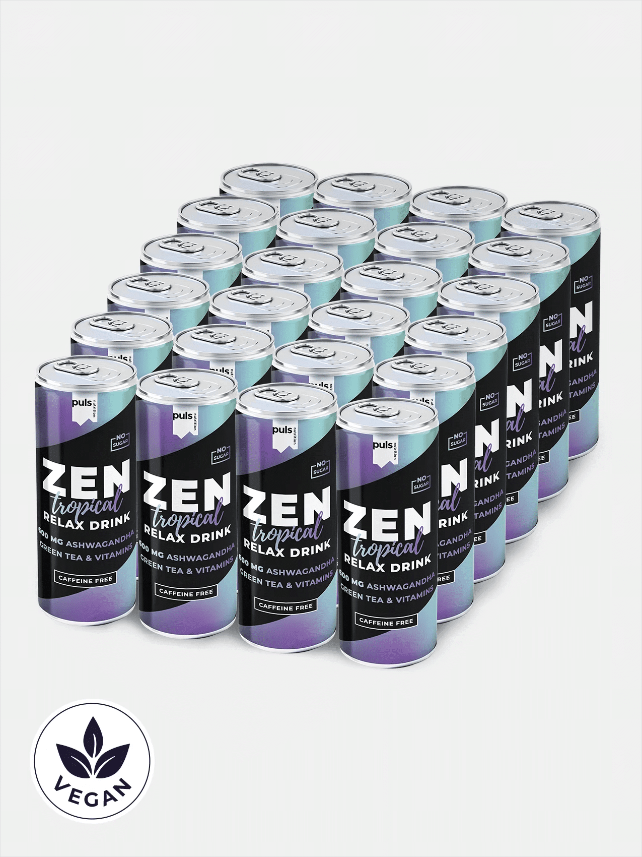 PULS ZEN RELAX DRINK Tropical 330 ml container