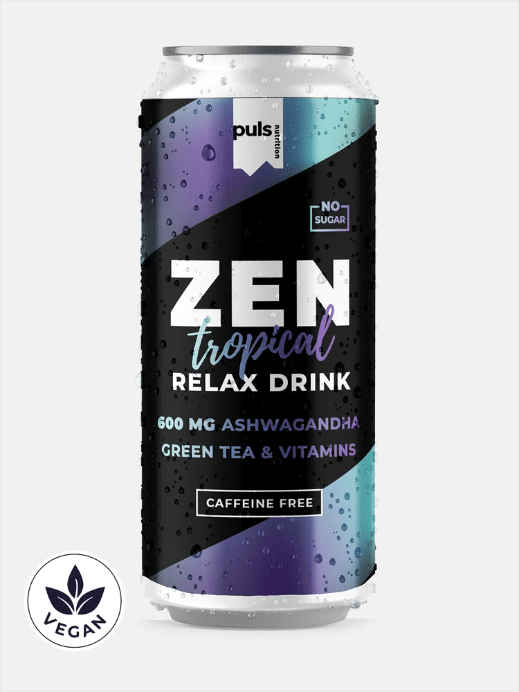 PULS ZEN RELAX DRINK Tropical 330 ml kaina