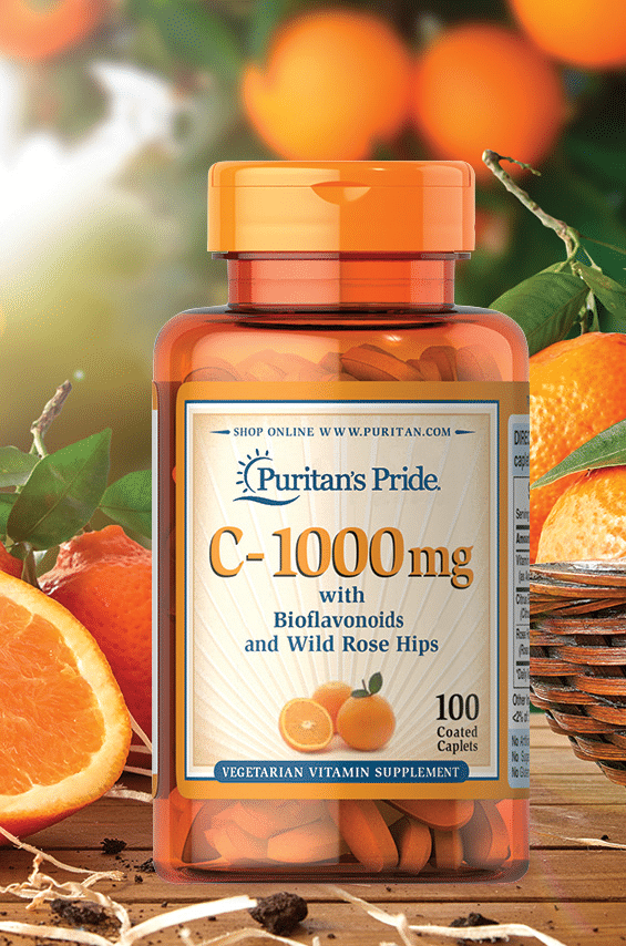 Puritan_s_Pride_Vitamin_C-1000_mg_Complex_ar_bioflavonoīdiem___Rose_Hips__100_Coated_Caplets_cenu akcija