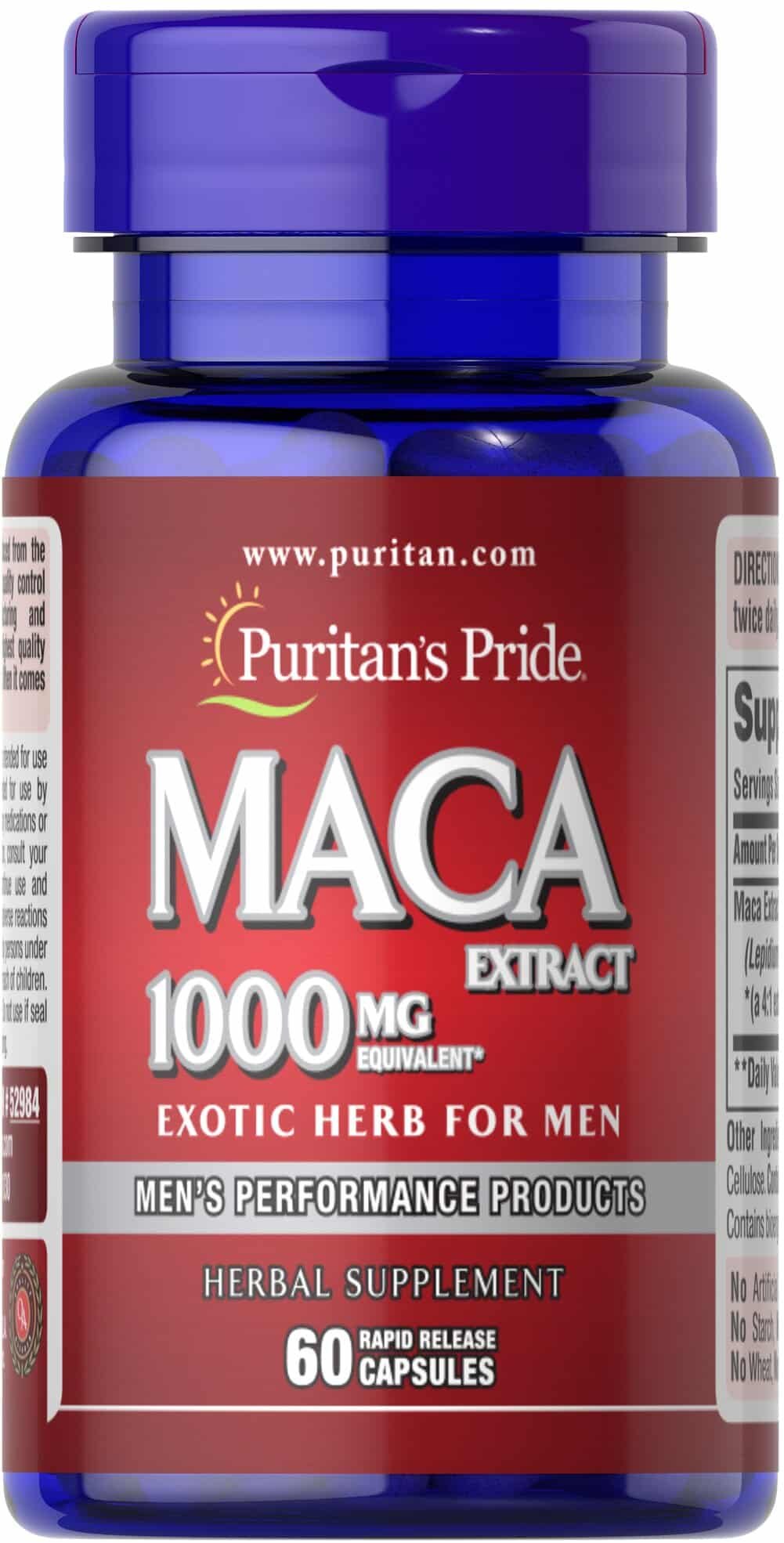 Puritan's pride Maca Extract 1000mg - 60 caps. the price