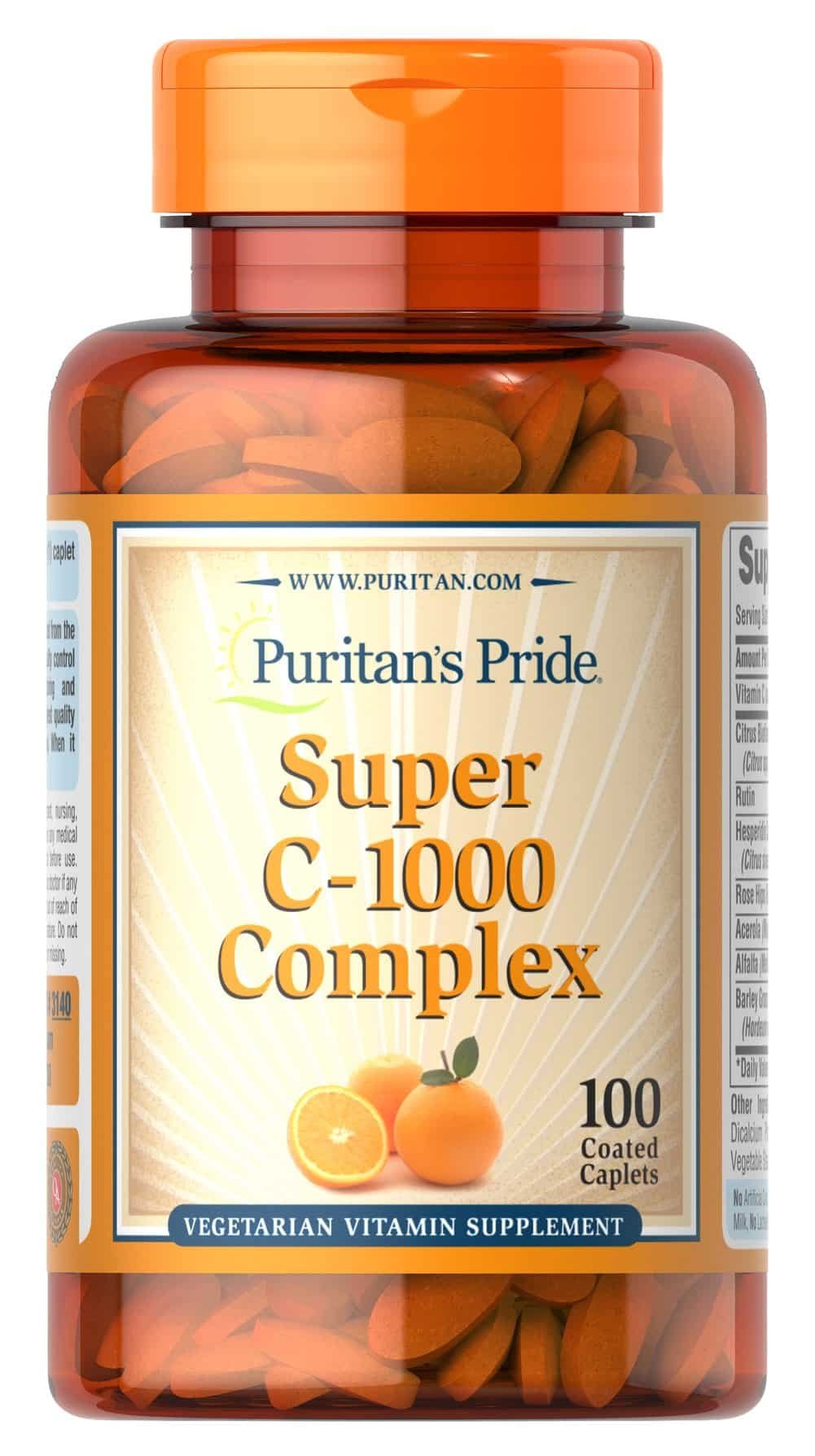 Price of Puritan's Pride Super C 1000 Complex 100 Coated Caplets