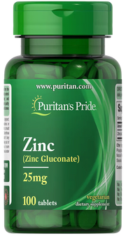 Price of Puritan's Pride Zinc Gluconate 25mg 100 tablets