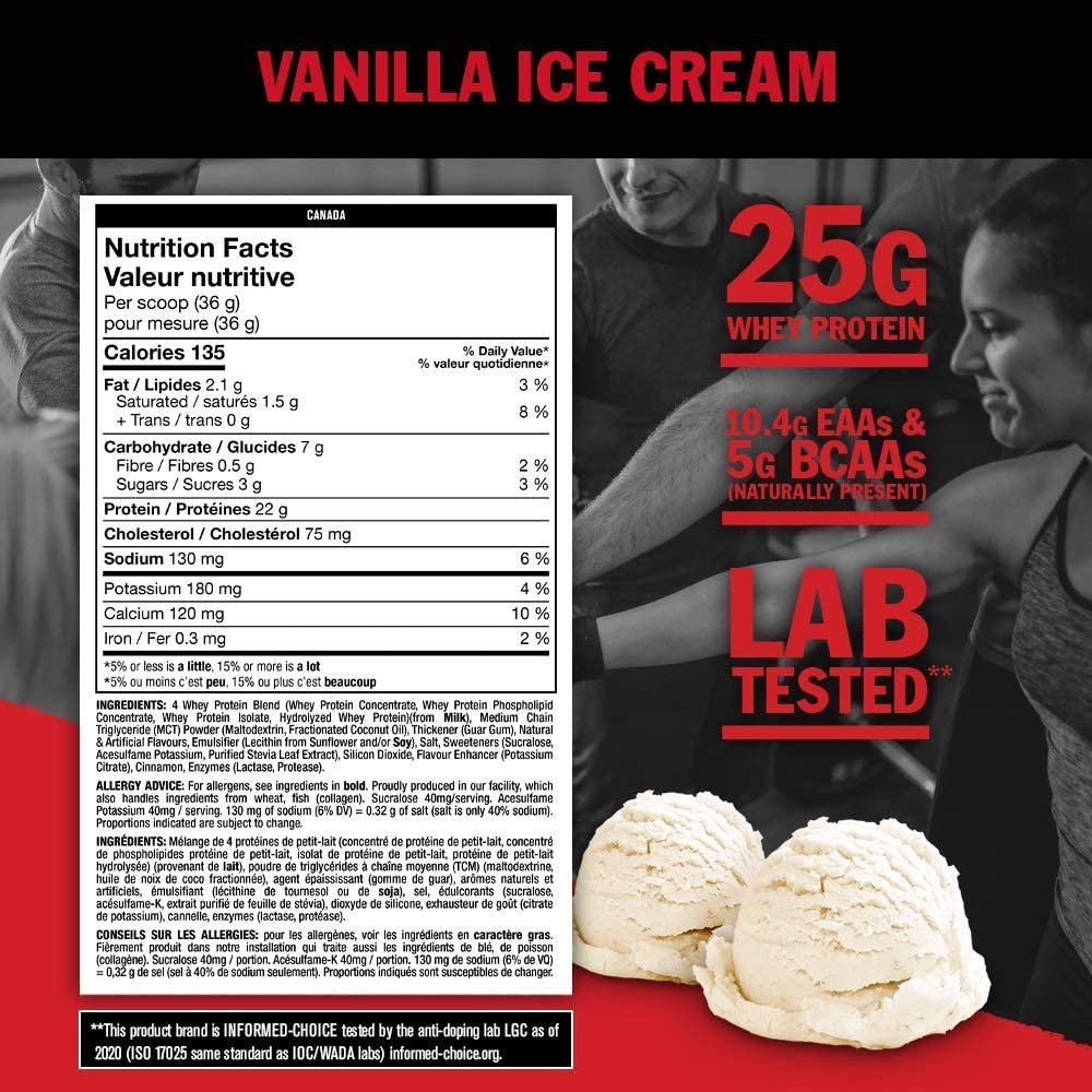 PVL Mutant Whey 2270 g. table