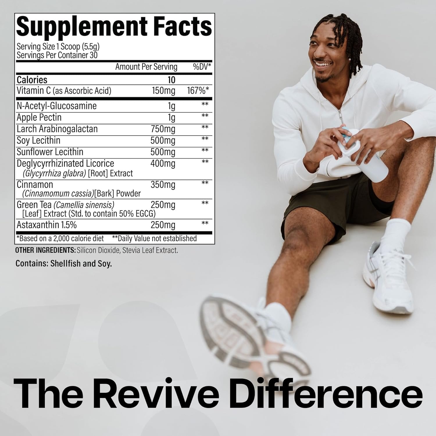 Revive Gi+, 153g - 30 servings composition