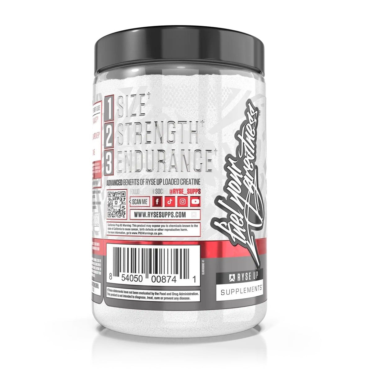 RYSE, Loaded Creatine, Electric Lemonade , 15.3 oz (435 g) serving