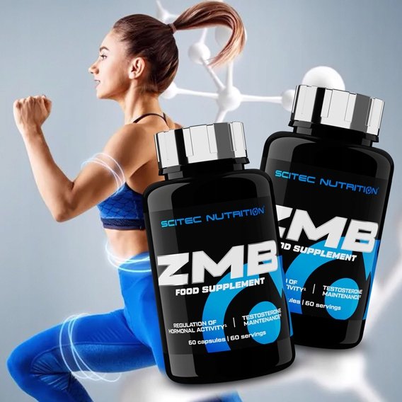 Scitec Nutrition ZMB6 60 vāciņi sportam