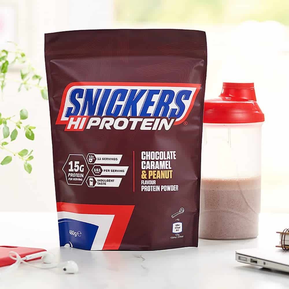 Use of Snickers Protein Powder 480g