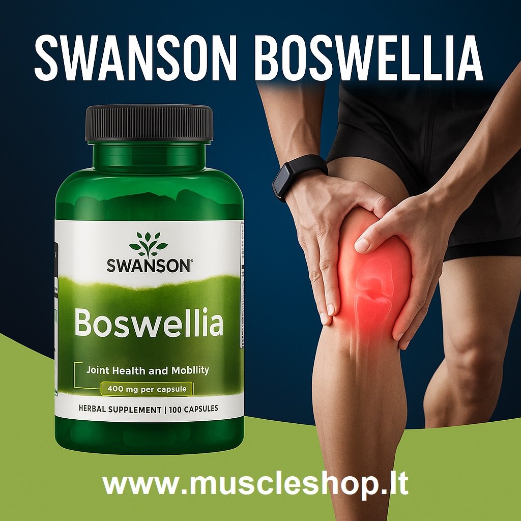 Swanson Boswellia 400 mg 100 Caps baneris