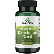 Swanson Dandelion Root 515mg 60 caps cena