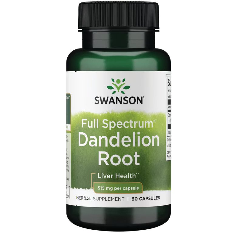 Swanson Dandelion Root 515mg 60 caps cena