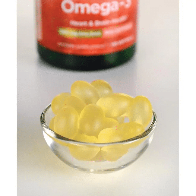 Composition of Swanson EFA High Concentrate Omega 3 120 softgels