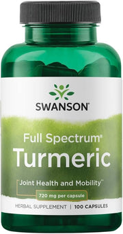 Swanson Full Spectrum Turmeric 720mg 100 capsules promotion