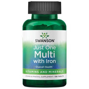 Swanson Just One Multi with Iron, 130 Tablets price promotion