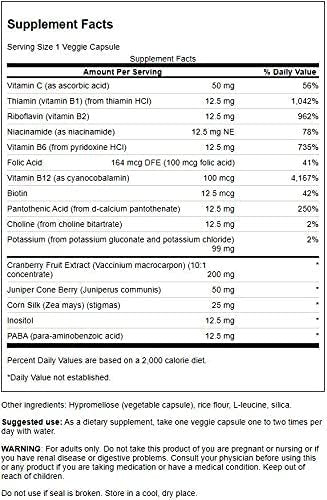 Composition of Swanson Kidney Essentials 60 Veg Capsules