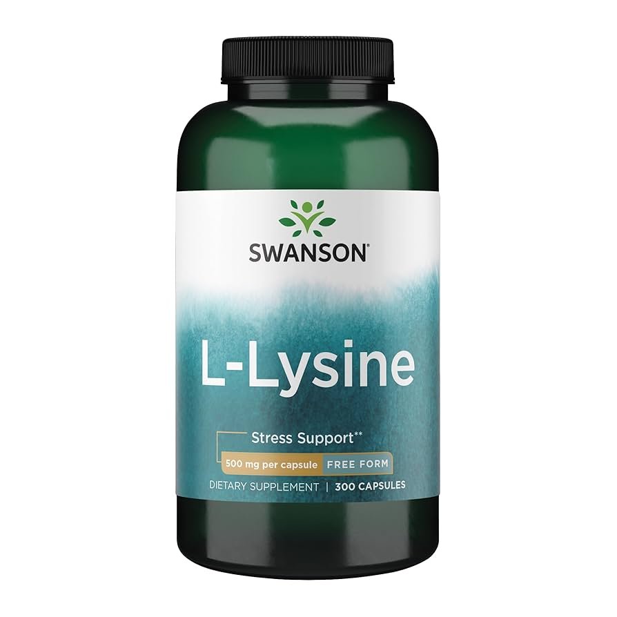 Price of SWANSON L-LYSINE, 500 mg, 300 capsules