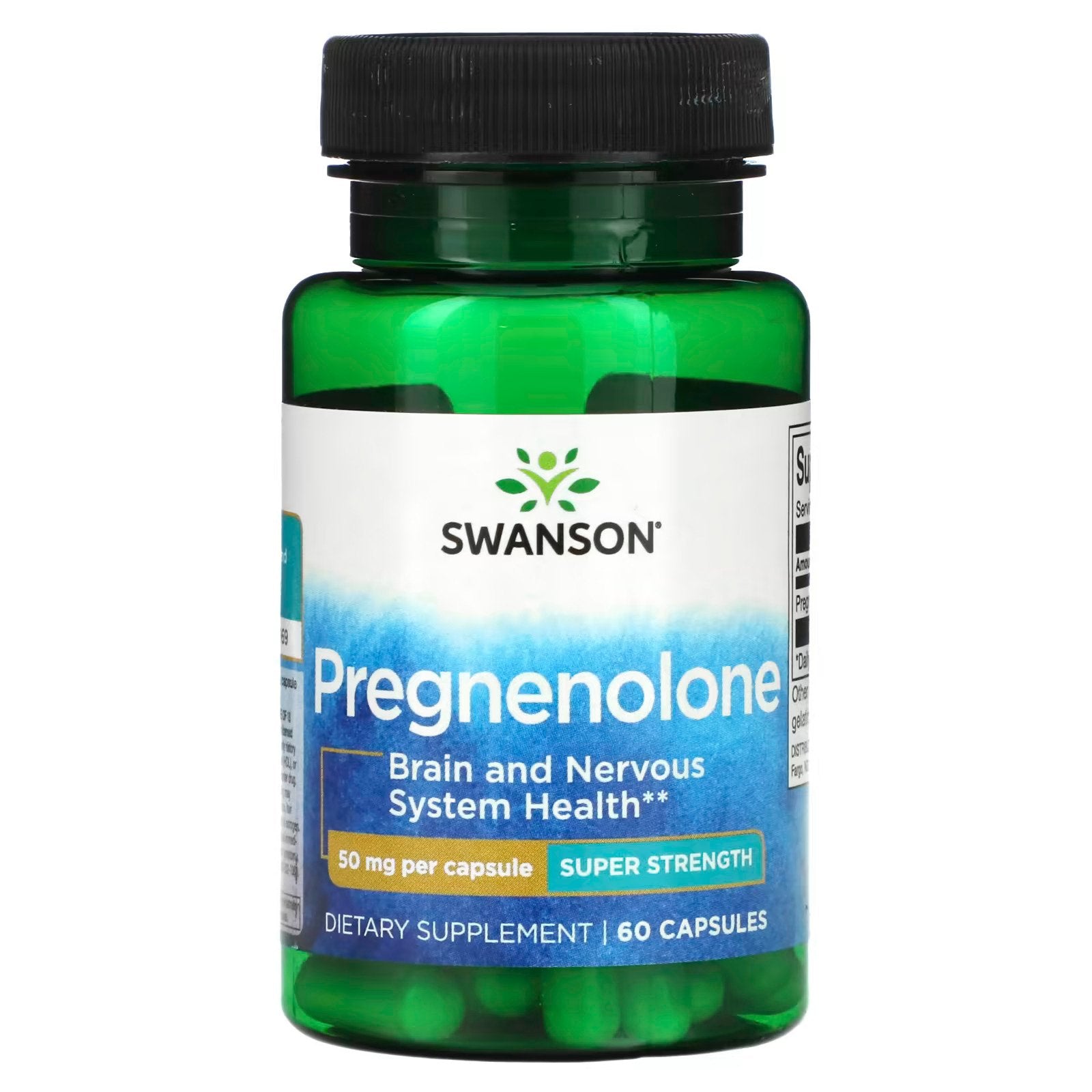 Swanson Pregnenolone 50 mg 60 Capsules promotion