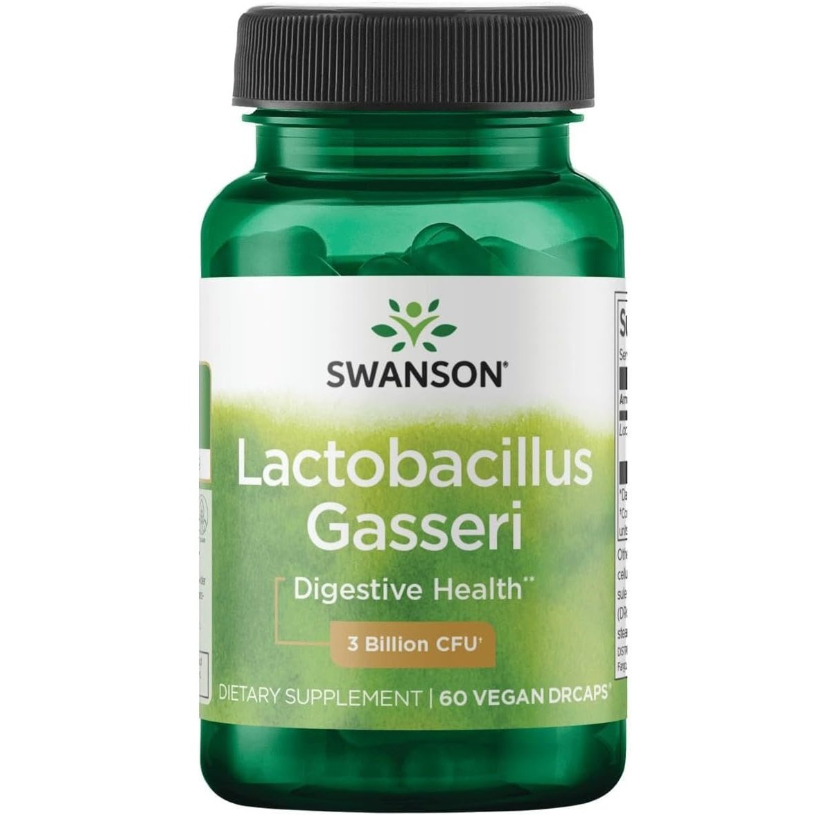Swanson Probiotics Lactobacillus Gasseri cena 3 miljardi KVV 60 kapsulas