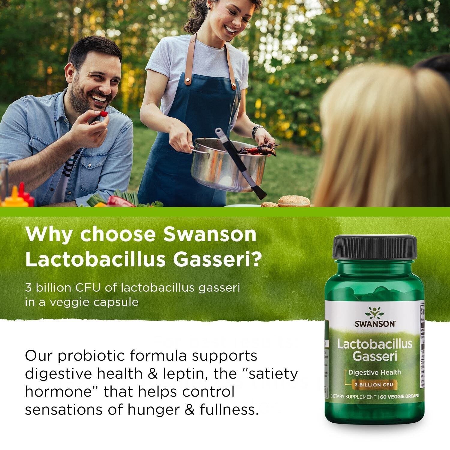 Why is Swanson Probiotics Lactobacillus Gasseri 3 Billion CFU 60 Capsules worth it?