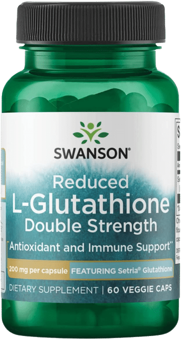 Swanson Reduced Glutathione Double Strength 60 vcaps price promotion