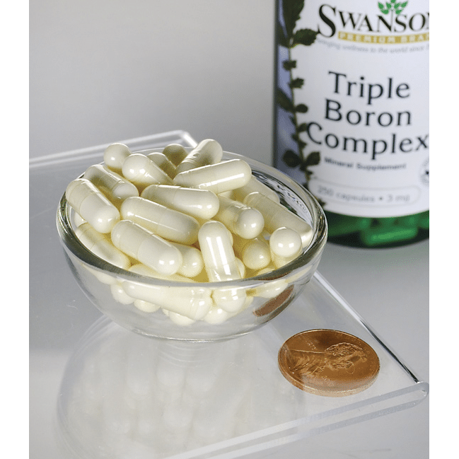 Swanson Tri Boron 3mg 250caps size