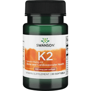 Swanson vitamīns K2 100 mcg 30 kaps