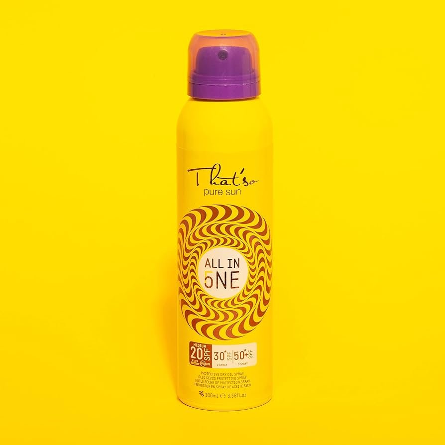 Thatso ALL IN ONE SPF 20 30 50 Three sun protection filters in one bottle 175 ml. price promotion