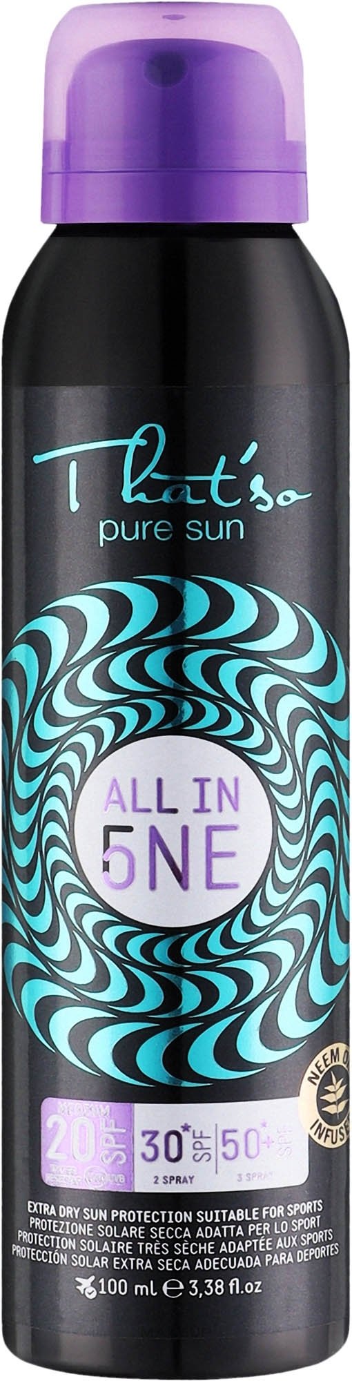 Price of That's All in One Sport Extra Dry SPF 203050+ - Extra Dry Sunscreen Spray