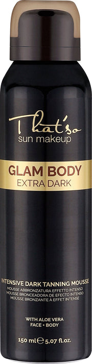 That's Sun Makeup Glam Body Mousse Extra Dark Sun Spray self-tanning foam DHA 8 150ml price
