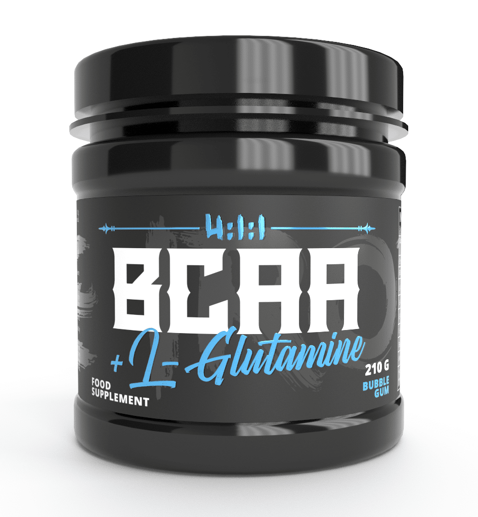 The Iron X bcaa + glutamine bubble gum 210 g price