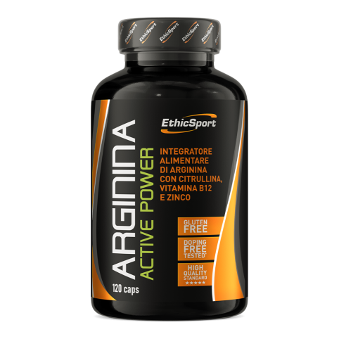 EthicSport Arginina Active Power 120 kapsulių