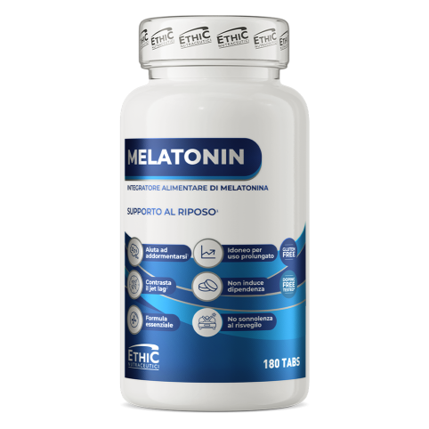 Ethic Nutraceutici Melatonin 1 mg, 180 tablečių