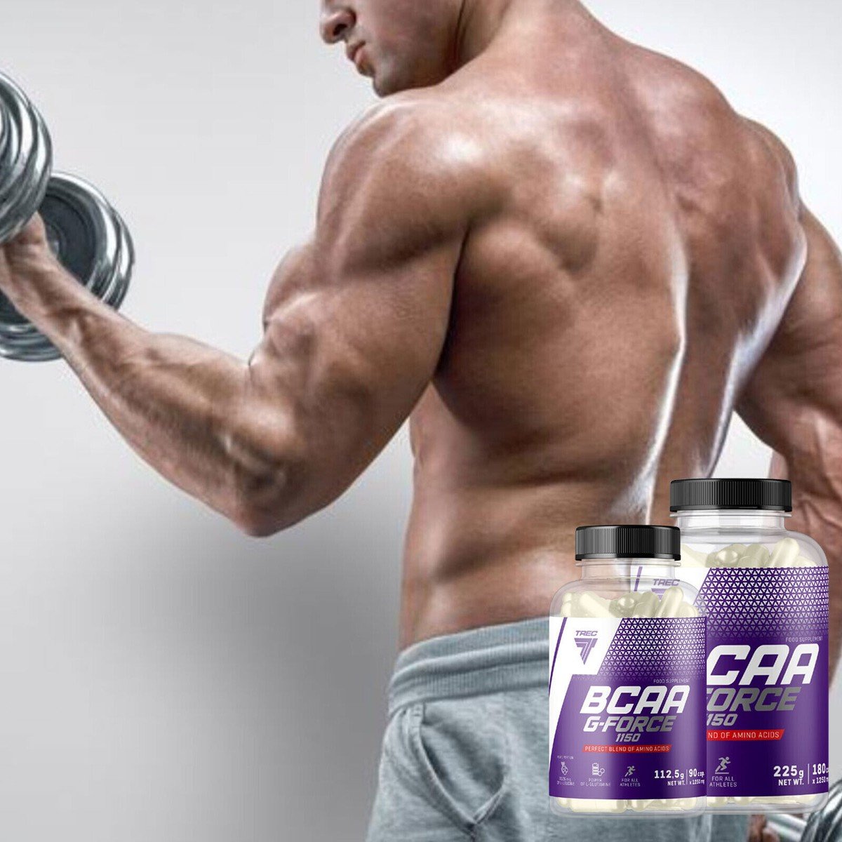 Trec BCAA G-Force 90 and 180 caps