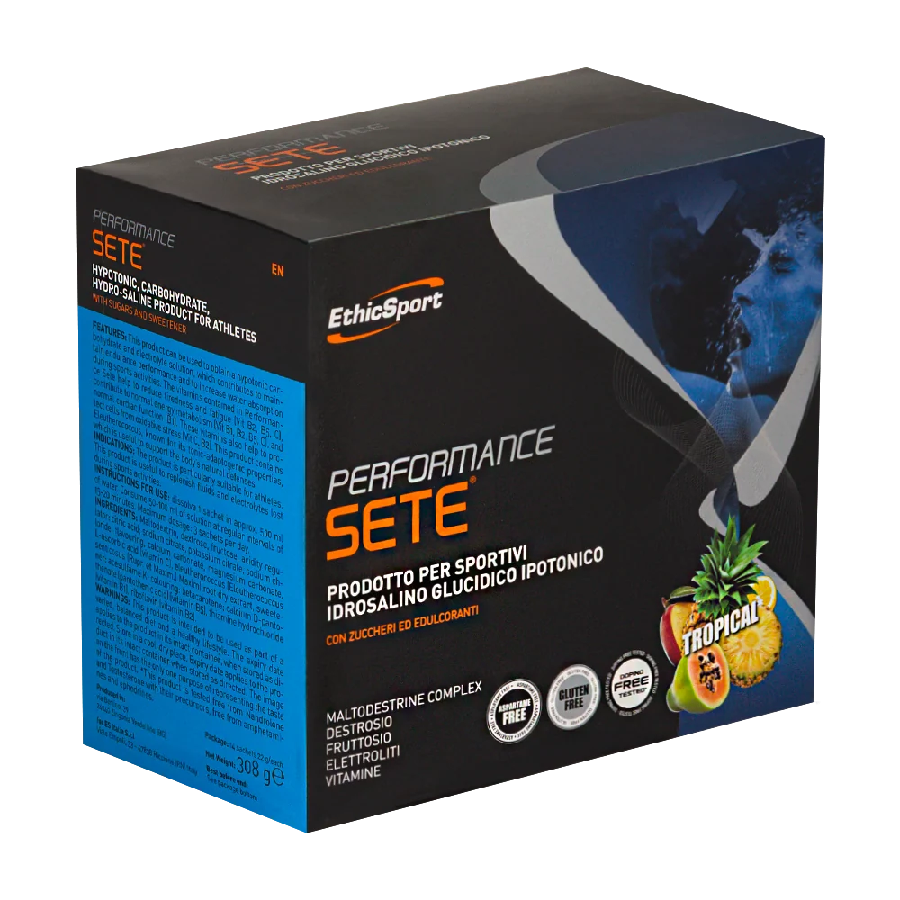 EthicSport Performance Sete 308 g (14 pakelių po 22 g)