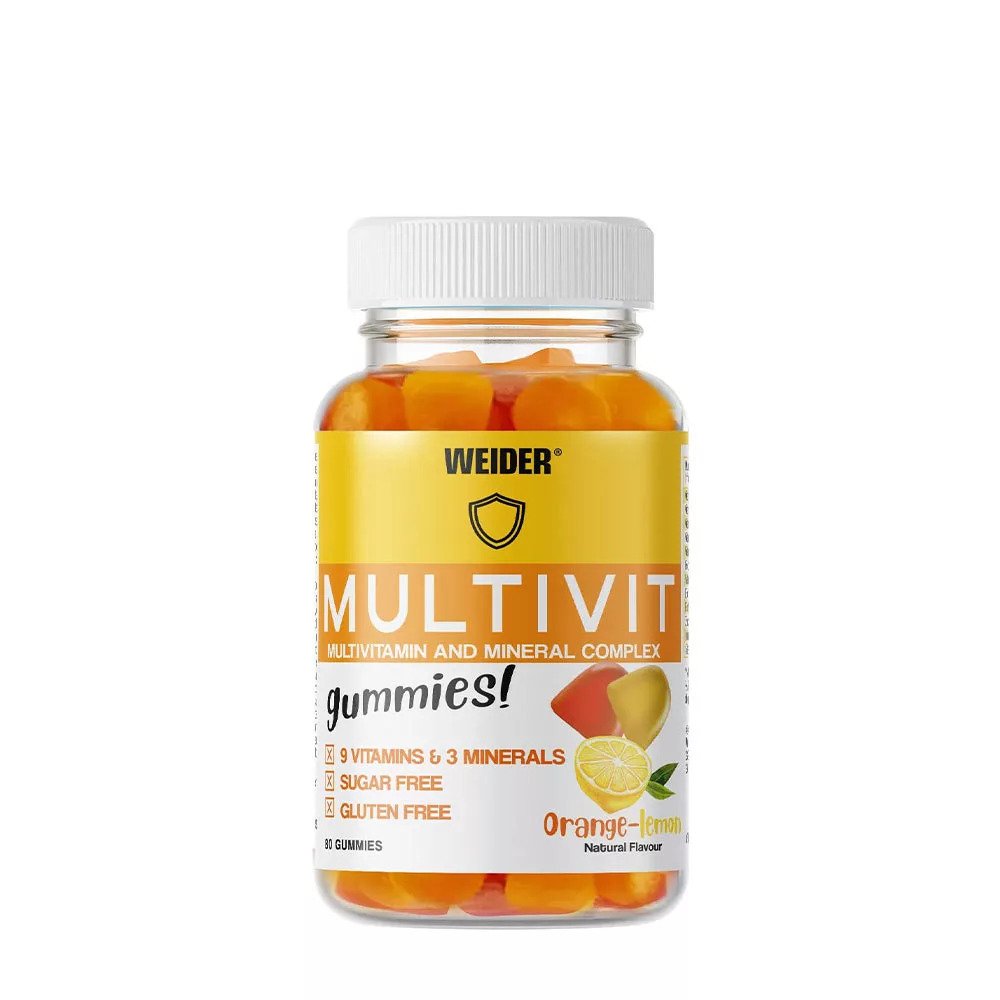 Weider Multivit, Orange Lemon 80 Gummies price