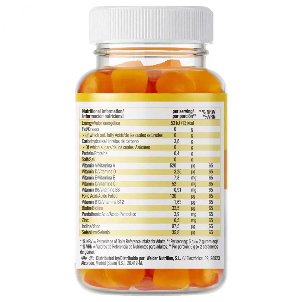 Weider Multivit, Orange Lemon 80 Gummies cheap