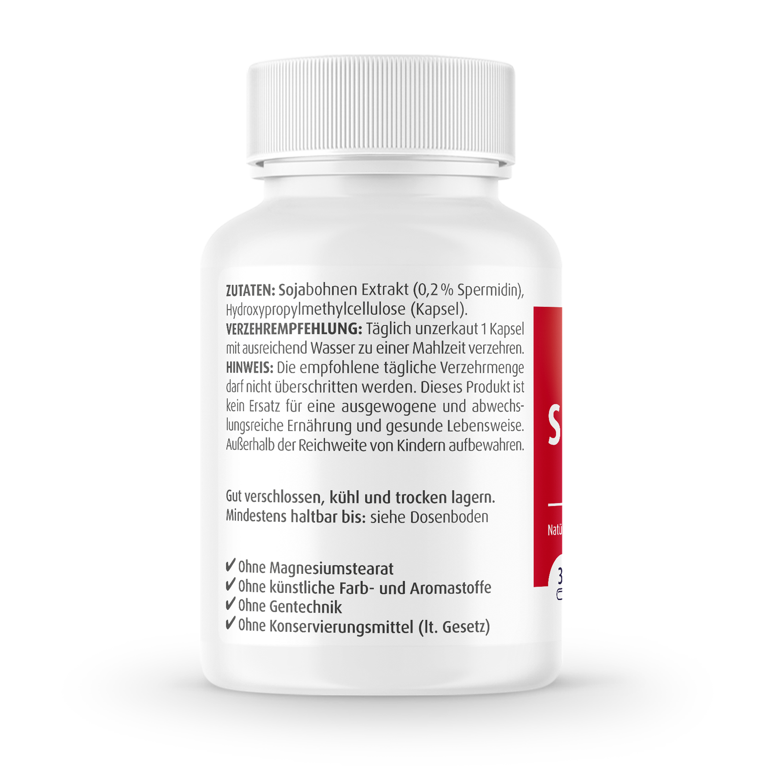 Usage of Zein PharmaSpermidin Mono Capsules 1 mg 30 caps