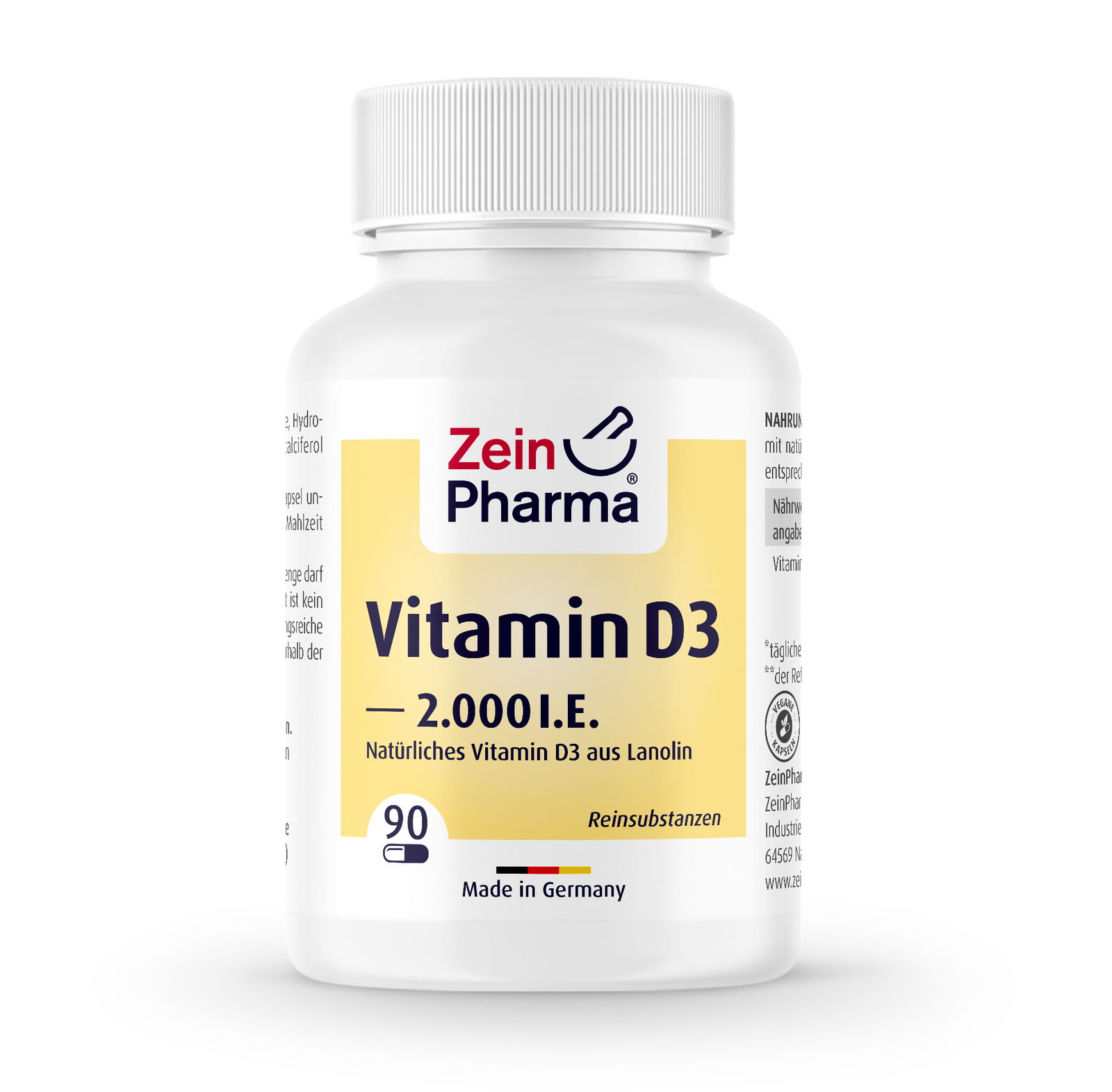 The price of ZeinPharma Vitamin D3 2000 IU 90 caps is cheap