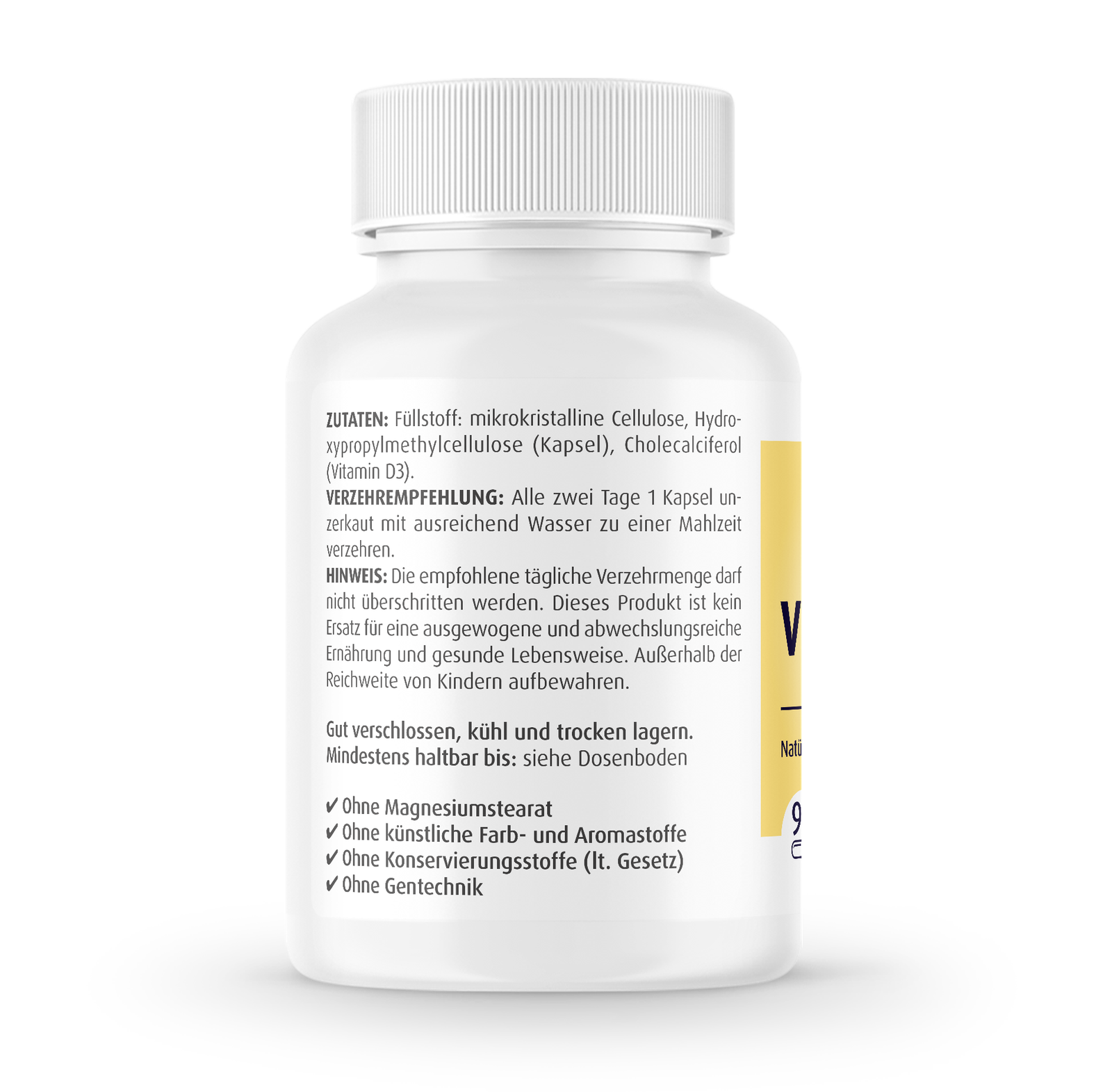 Use of ZeinPharma Vitamin D3 2000 IU 90 caps